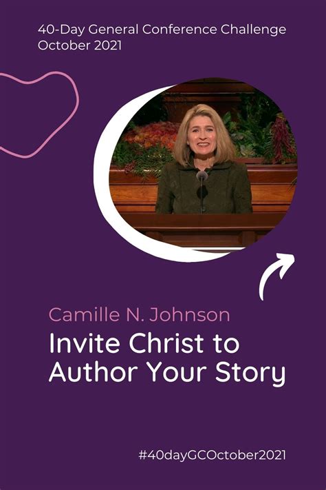 Invite Christ to Author Your Story.